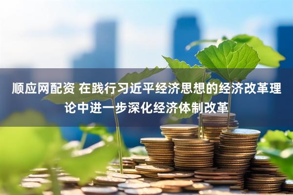 顺应网配资 在践行习近平经济思想的经济改革理论中进一步深化经济体制改革