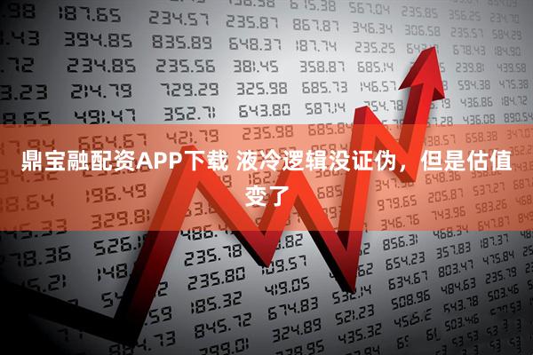 鼎宝融配资APP下载 液冷逻辑没证伪，但是估值变了